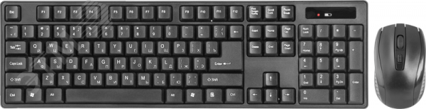 Комплект клавиатура + мышь беспроводной C-915, черный 45915 Defender - превью