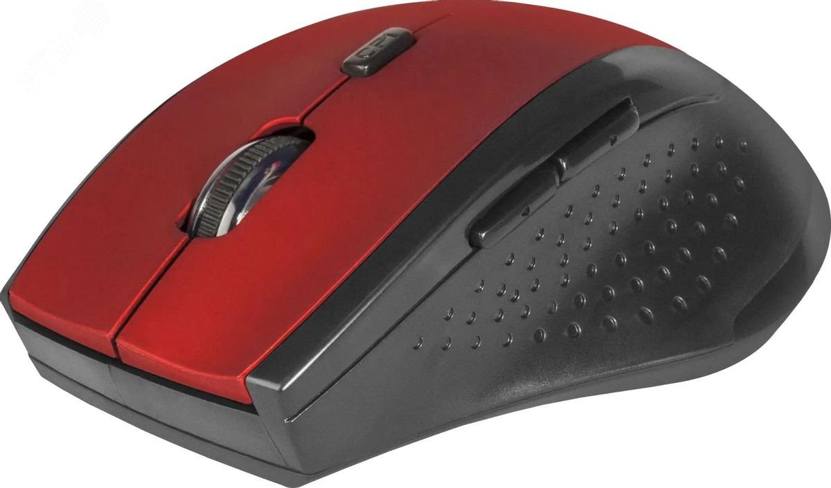 Мышь беспроводная Accura мм-365 800-1600 dpi, 6 кнопок, красный 52367 Defender - превью 2