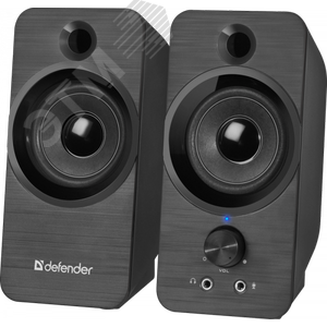 Изображение товара Колонки 2.0 SPK-190 8 Вт, питание от USB, черный (шт)