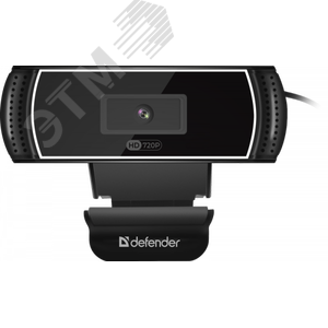 Веб-камера G-lens 2597 HD720p 2 МП, автофокус, автослежение Defender