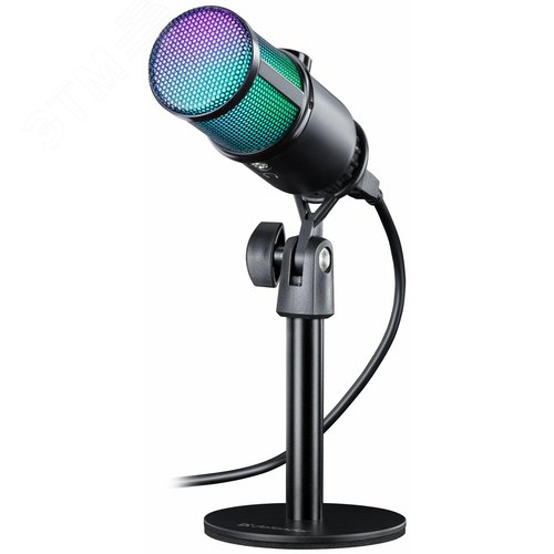 Изображение товара Стрим микрофон игровой Glow GMC 400 USB, провод 1.3 м (шт)