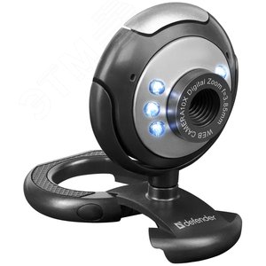 Веб-камера C-110 0.3 МП, подсветка, кнопка фото 63110 Defender - 4