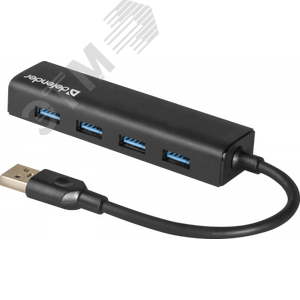 Разветвитель USB Quadro Express USB 3.0, 4 порта