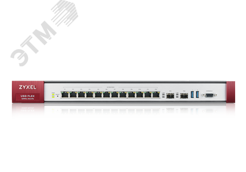 Экран межсетевой и Wi-Fi контроллер Rack. 12 конфиг. (LAN/WAN) портов GE.2xSFP USGFLEX700-EUCI01F Zyxel - превью 4