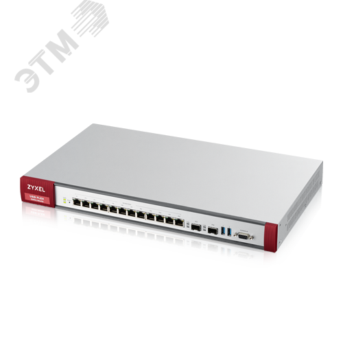 Экран межсетевой и Wi-Fi контроллер Rack. 12 конфиг. (LAN/WAN) портов GE.2xSFP USGFLEX700-EUCI01F Zyxel - превью 3