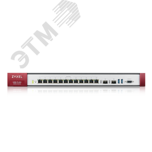 Экран межсетевой и Wi-Fi контроллер Rack. 12 конфиг. (LAN/WAN) портов GE.2xSFP USGFLEX700-EUCI01F Zyxel - 4