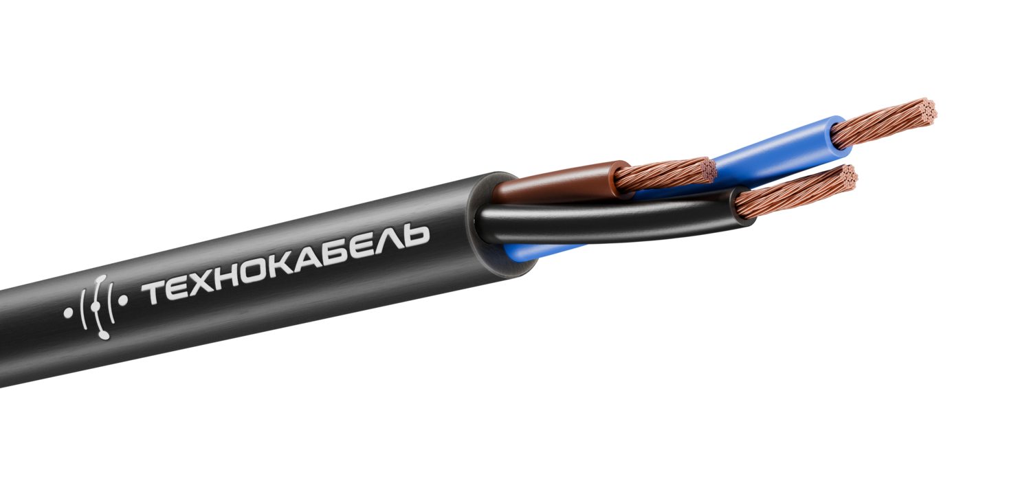 Провод ПВСнг(А)-LS 3х2,5 ч ТРТС