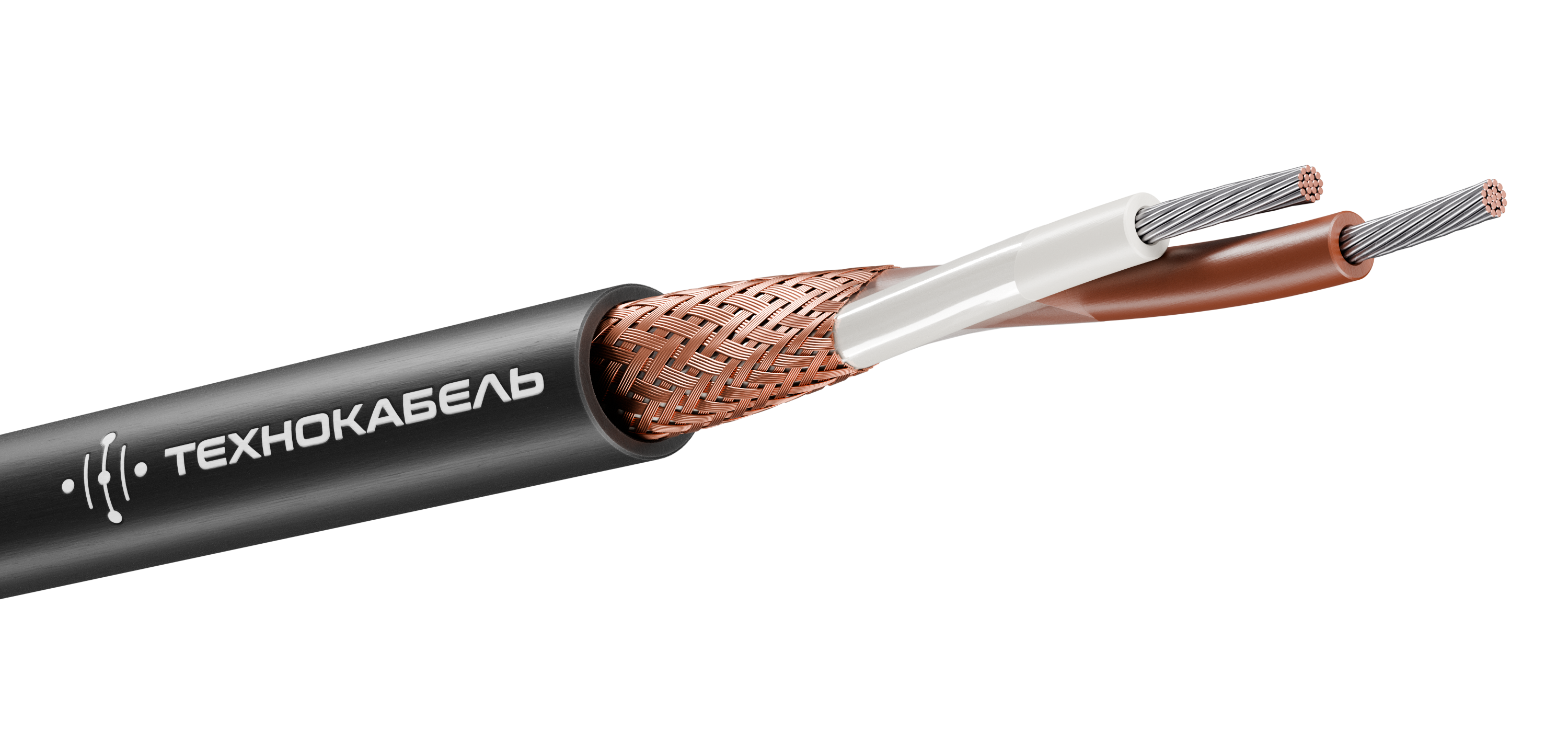 Кабель монтажный МКЭШнг(А)-LS 2х0,5 (100м) ТРТС