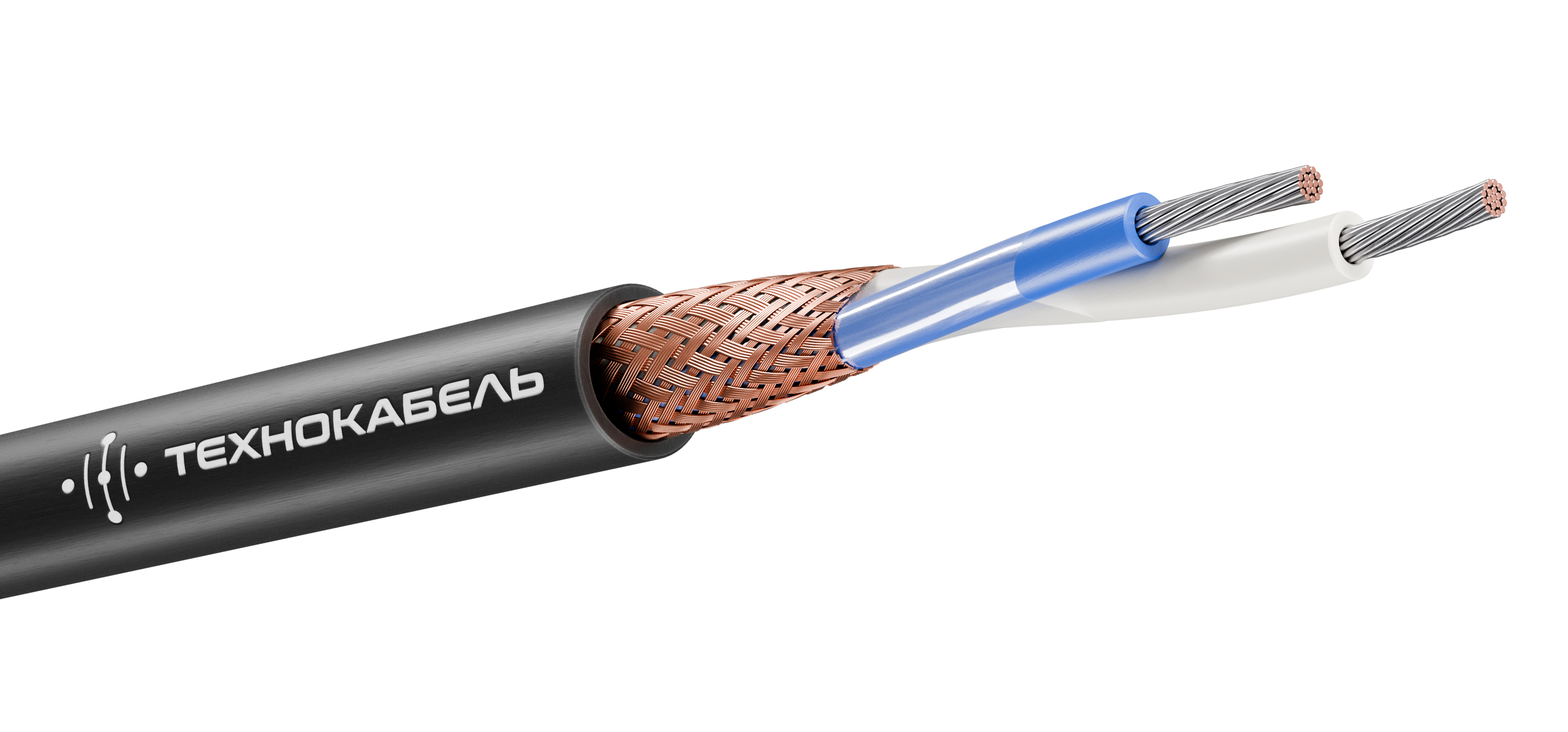 Кабель монтажный МКЭШВнг(А)-HF 1х2х0,75   ТРТС