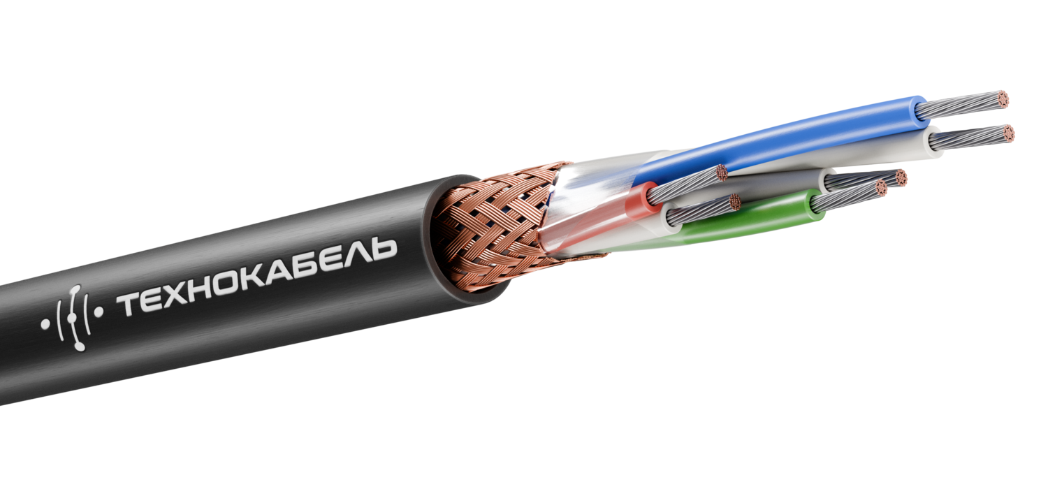 Кабель монтажный МКЭШВнг(А)-LS 3х2х1(100м) ТРТС