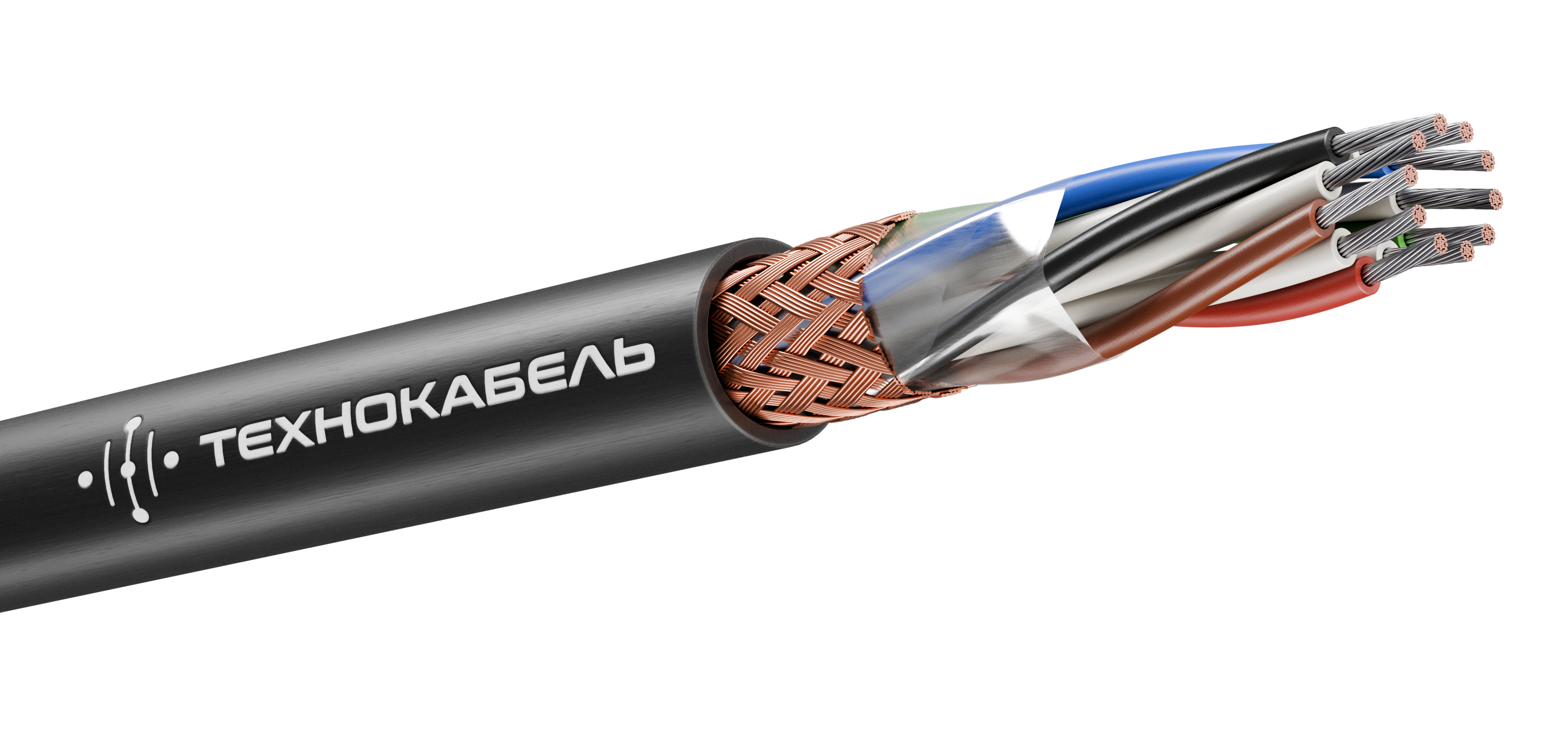 Кабель монтажный МКЭШВнг(А)-LS 5х2х0,75  (100м) ТРТС