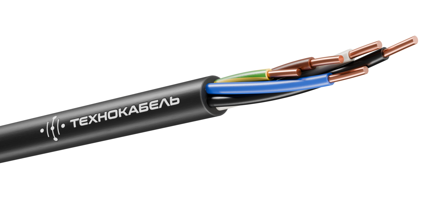 Кабель силовой ВВГнг(А)-LS 5Х4 ок(N.PE)-0.660 ТРТС