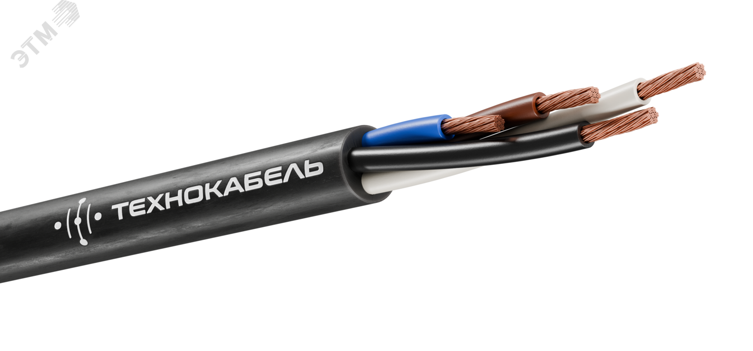 Изображение товара Кабель силовой КГВВнг(А)-LS 4Х2.5 медный для промышленных целей