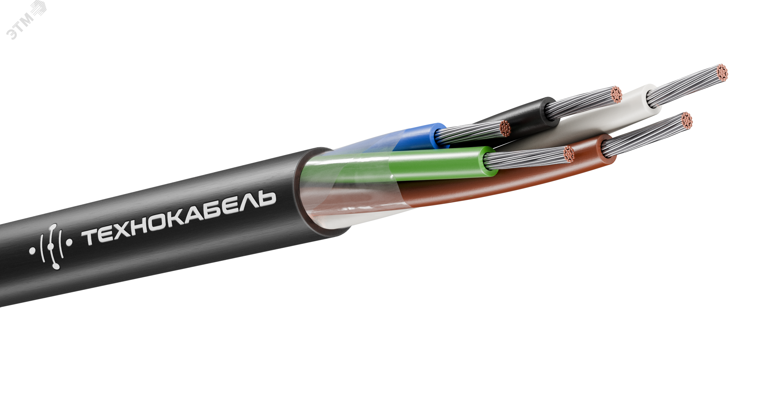 Изображение товара Кабель монтажный МКШнг-LS 5х0,75 (100 м) (А) ТРТС (м)