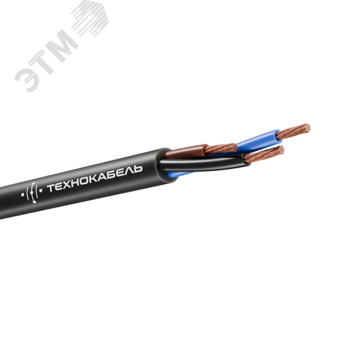 Провод ПВСнг(А)-LS 3х2,5 ч ТРТС - фото 1