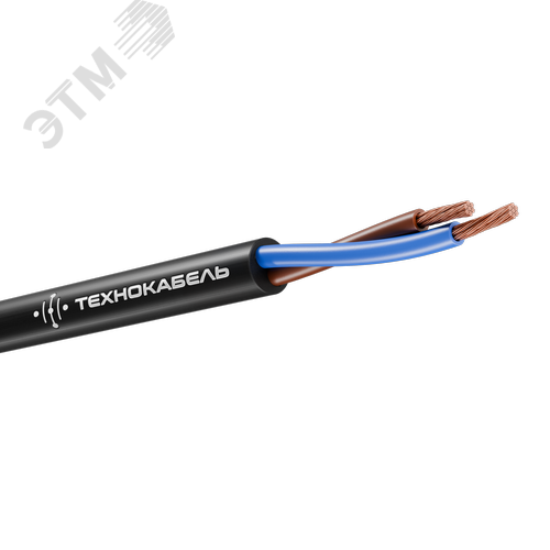 Кабель силовой КГТП 2х10(N) 220/380-3 ТРТС - фото 1