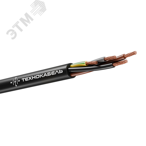 Кабель силовой КГТП-ХЛ 4х4(PE) 380/660-3 ТРТС - фото 1