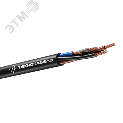 Изображение товара Кабель силовой КГТП-ХЛ 4х6(N) 220/380-3 ТРТС (м)