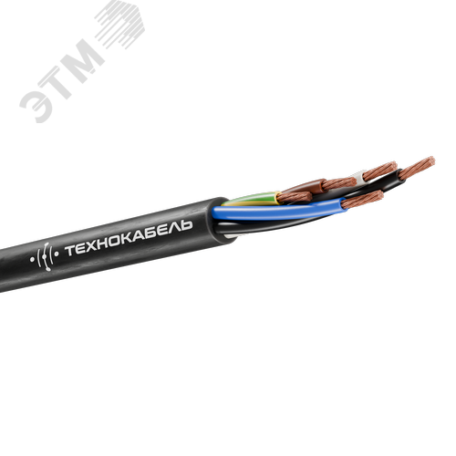 Изображение товара Кабель силовой КГВВнг(А)-LS 5Х6 (N. PE)-0.660 ТРТС (м)