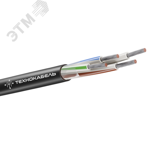 Изображение товара Кабель монтажный МКШ 4х0,5 (100 м) ТРТС (м)