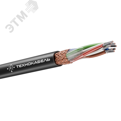 Кабель монтажный МКЭШВнг(А)-HF 4х2х0,75  ТРТС - фото 1