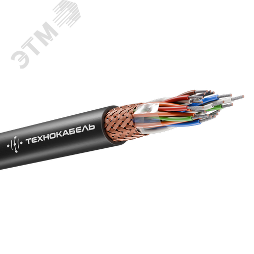 Кабель монтажный МКЭШВнг(А)-LS 8х2х0,75  ТРТС - фото 1