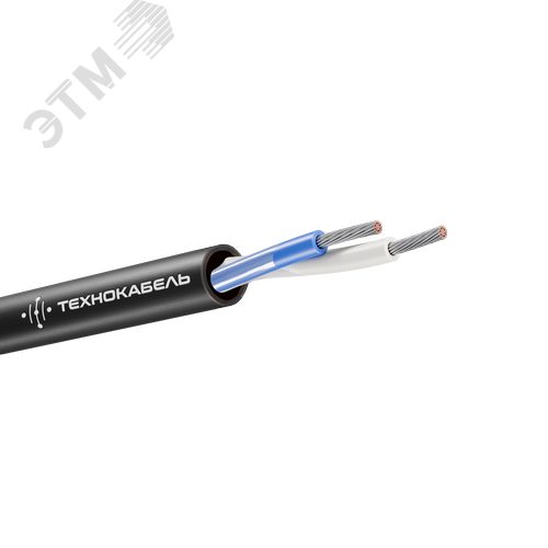 Кабель монтажный МКШВнг(А)-HF 1х2х0,5 ТРТС - фото 1