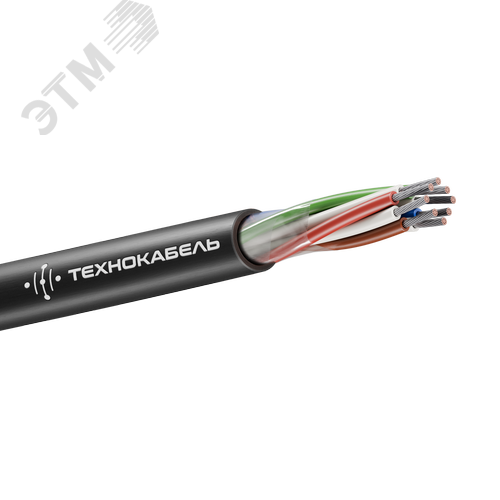 Кабель монтажный МКШВнг(А)-LS 4х2х0,75 ТРТС - фото 1