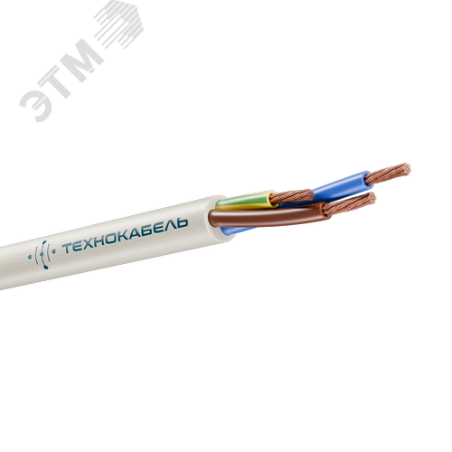 Изображение товара Провод ПВСнг(А)-LS 3х6(2х6+1х6) ТРТС (м)