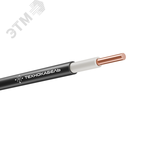 Кабель силовой ВВГнг(А)-LS 1х4ок-1 (100 м) ТРТС - фото 1