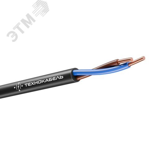 Изображение товара Кабель силовой ВВГнг(А)-LS 2х1,5ок(N)-0,66барТРТС (м)