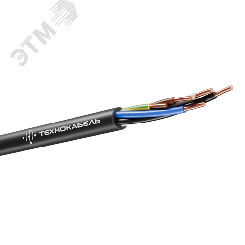 Изображение товара Кабель силовой ППГнг(А)-HF 5Х4ок(N.PE)-0.660 ТРТС (м)