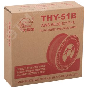 Проволока сварочная флюсовая THY-51B 1.2 мм (катушка 5 кг) - фото 3