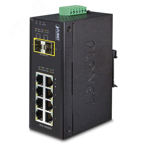 Коммутатор неуправляемый 8 портов 10/100/1000 Мб/с, 2хSFP 1000 Мб/с ...
