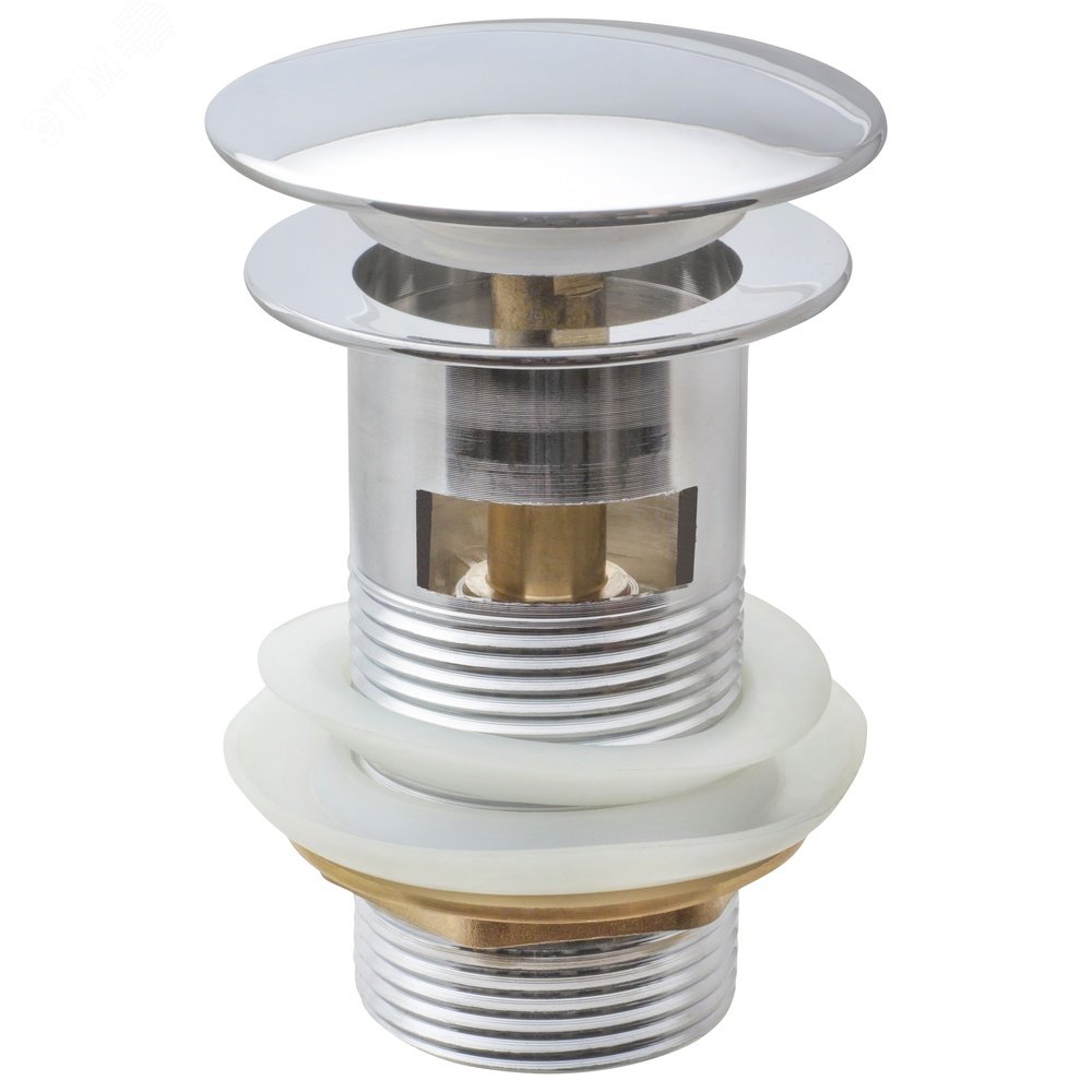 Изображение товара Донный клапан для умывальника 1 1/4' с переливом Click-Clack