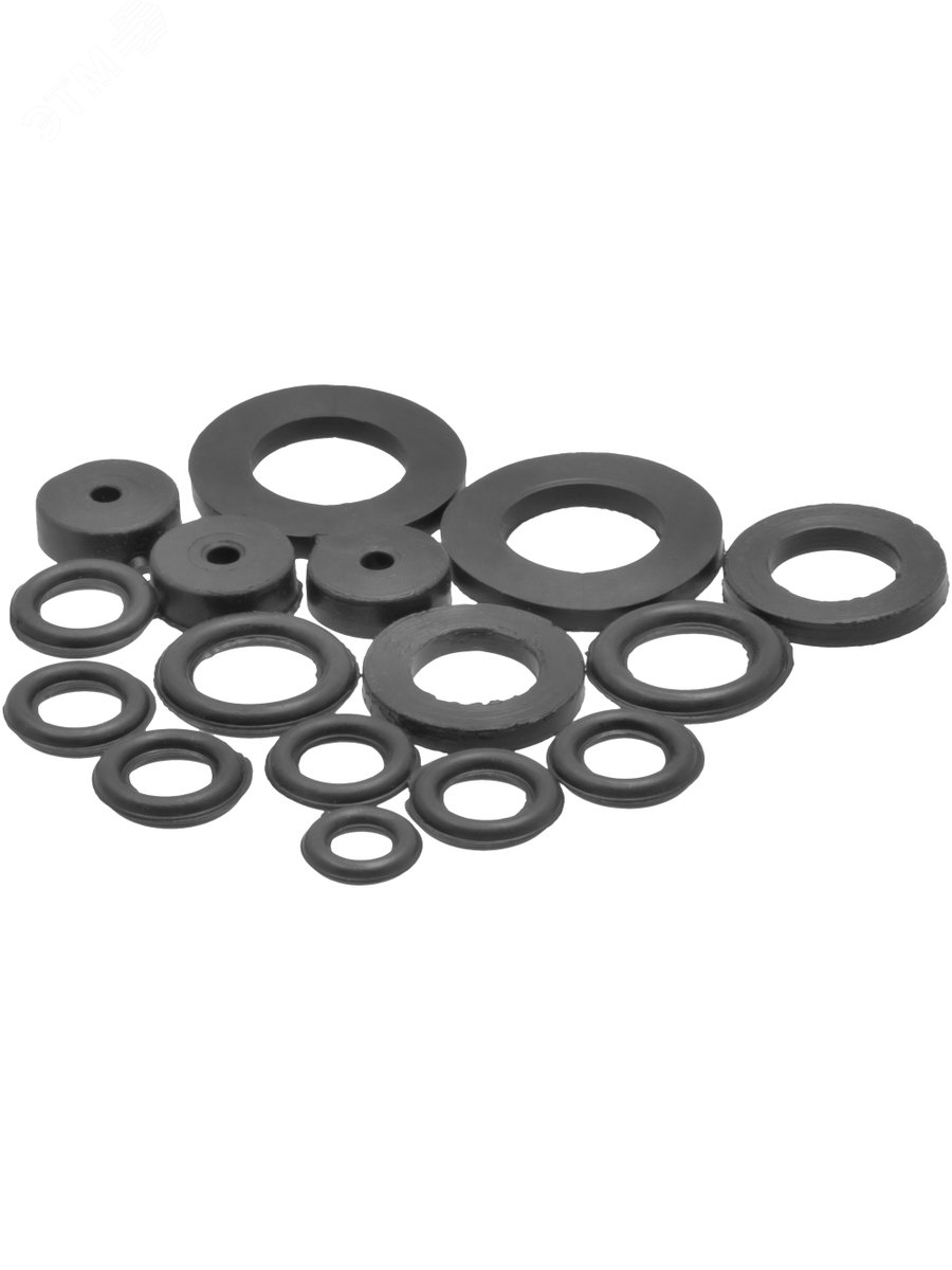 Изображение товара Набор прокладок для кнопочного смесителя (упак)