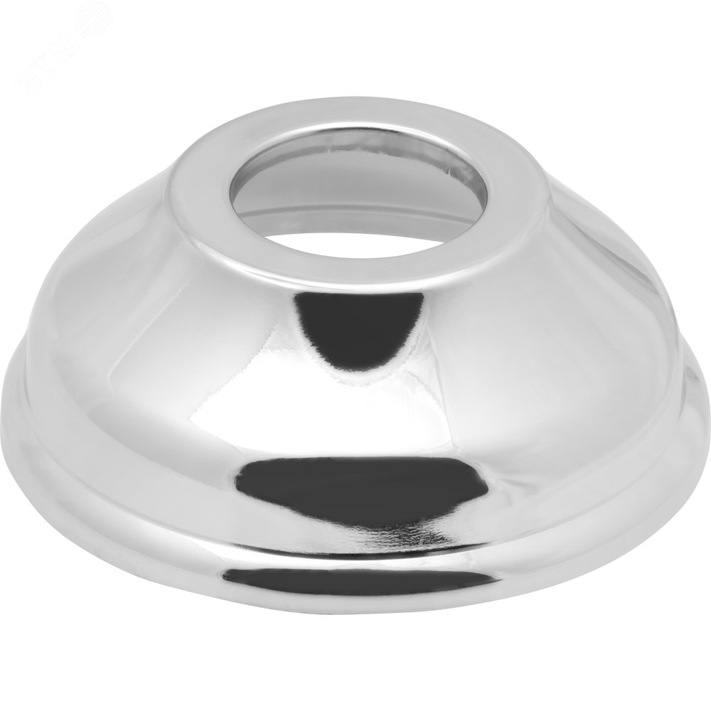 Чашка декоративная (отражатель) 26 мм (75х26х30мм) конус (нержавеющая сталь, хромированная) ИС.130518 MasterProf - превью