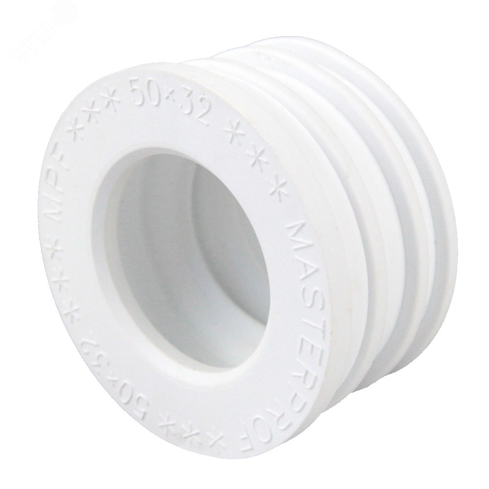 Изображение товара Манжета 50х32 из ТЭП, для канализации, белая (шт)