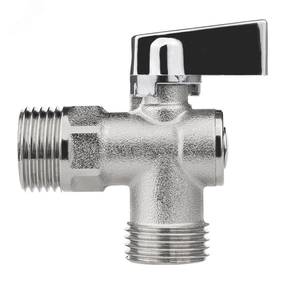 Изображение товара Кран шаровой угловой для бытовой техники 1/2 Н/Н от MasterProf