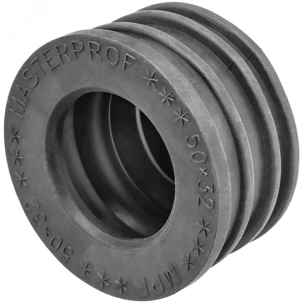 Изображение товара Манжета 50х32 из ТЭП, для канализации, черная (шт)