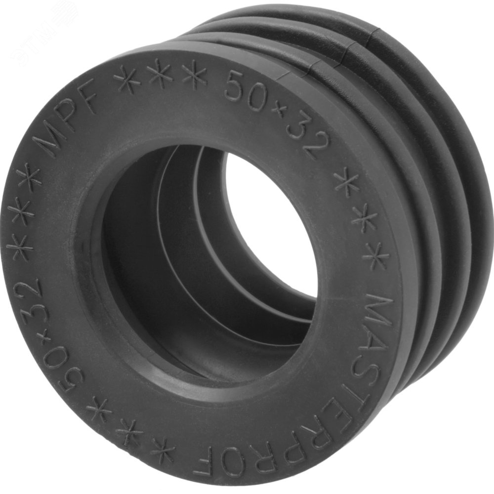 Изображение товара Манжета 50х32 из ТЭП, для канализации, черная (шт)