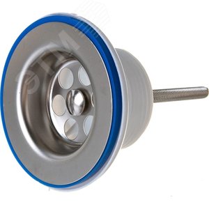 Изображение товара Выпуск для раковины 1 1/4' (нержавеющей решеткой 65 мм) (шт)