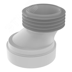 Изображение товара Манжета 110 мм, для унитаза жёсткая эксцентрическая смещение 40мм (шт)