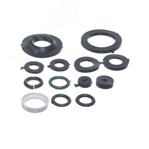 Изображение товара Набор прокладок для смесителя Сантехник 1 (резина) (шт)