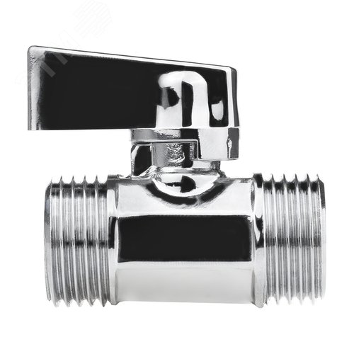 Изображение товара Кран-мини 1/2 Н/Н ХРОМ-POLISH.латунь, ГОСТ (шт)