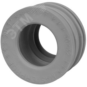 Изображение товара Манжета 50х32 из ТЭП, для канализации, серая (шт)