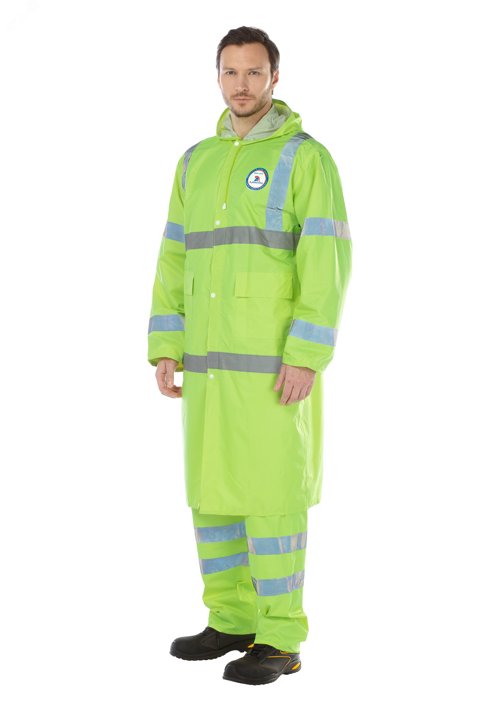 Изображение товара Костюм влагозащитный с СОП Triton extra лимонный XXL