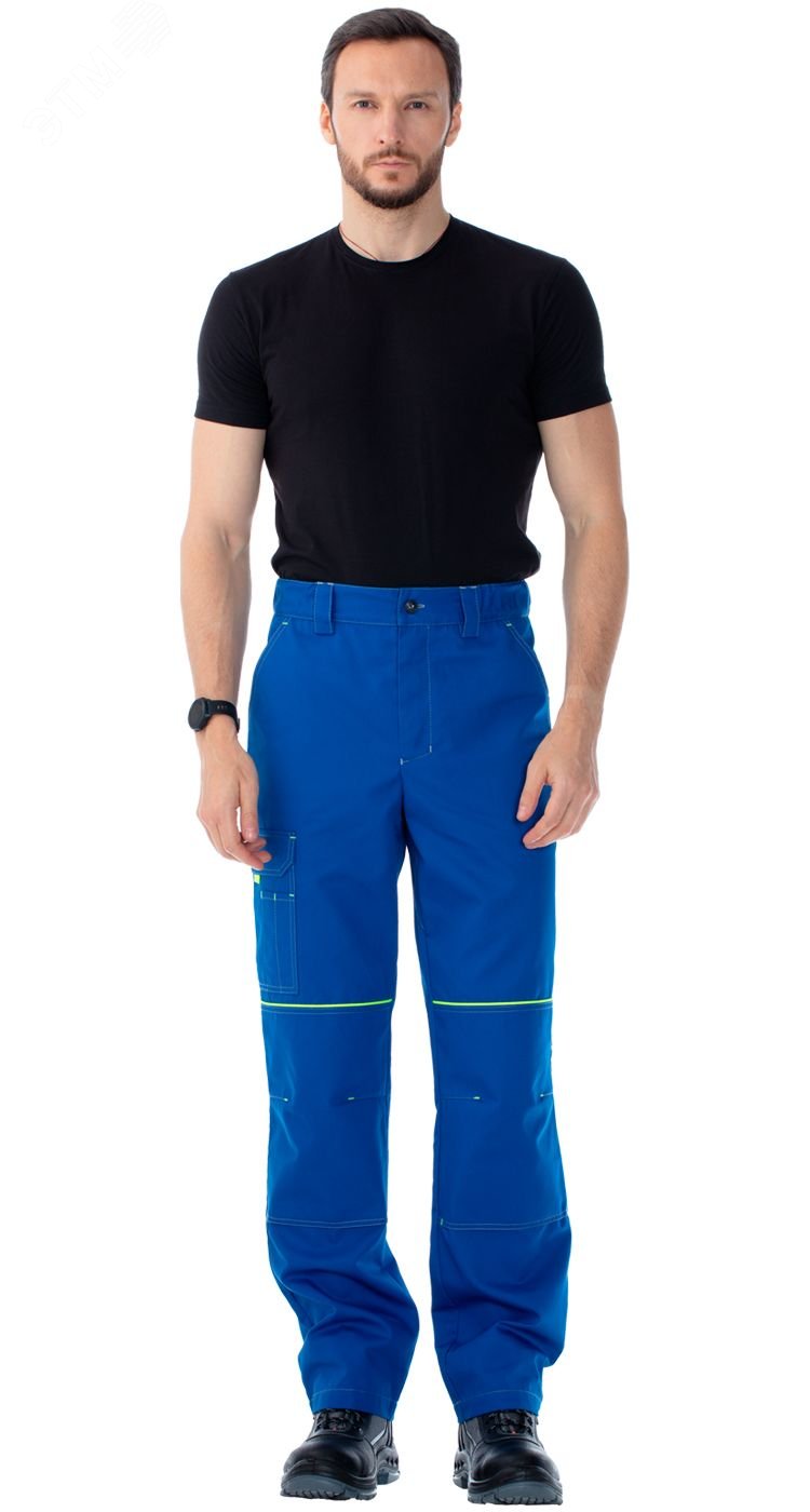 Изображение товара Брюки мужские Подряд цв. василек, р.104-108/182-188 (шт)