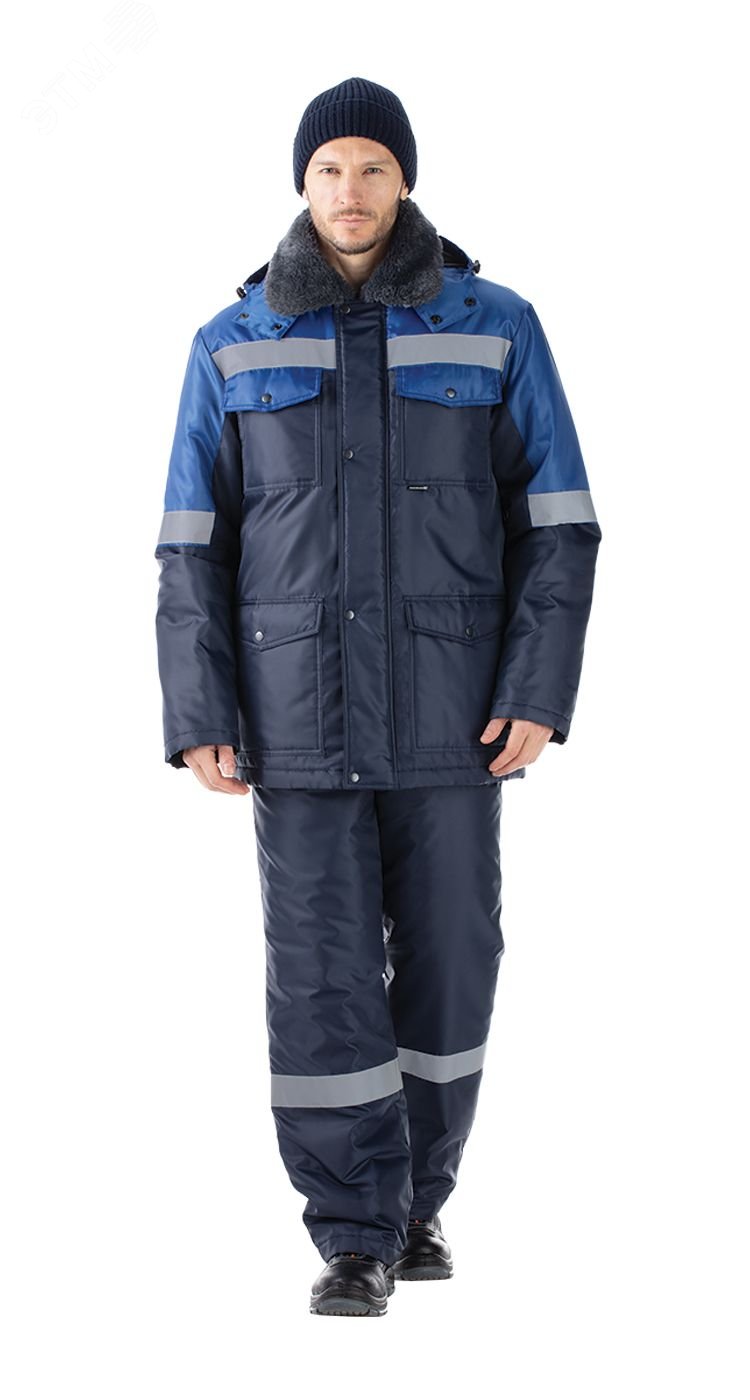 Изображение товара Костюм мужской утепленный Мастер с полукомбинезоном