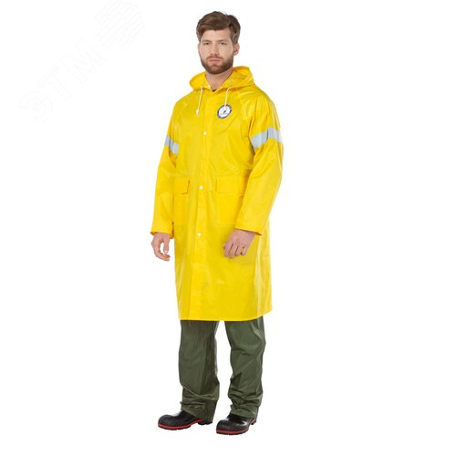 Изображение товара Плащ влагозащитный Triton ultra желтый cloak yellow, р.112-116 (XXL) (шт)